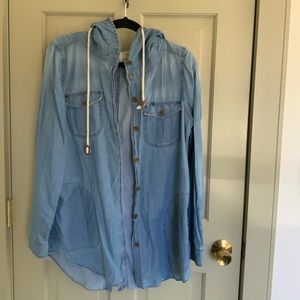 Anthropologie denim shirt